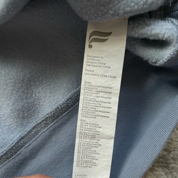 Fabletics • Catarina Mock Neck Half Zip Pullover - Picture 7 of 10